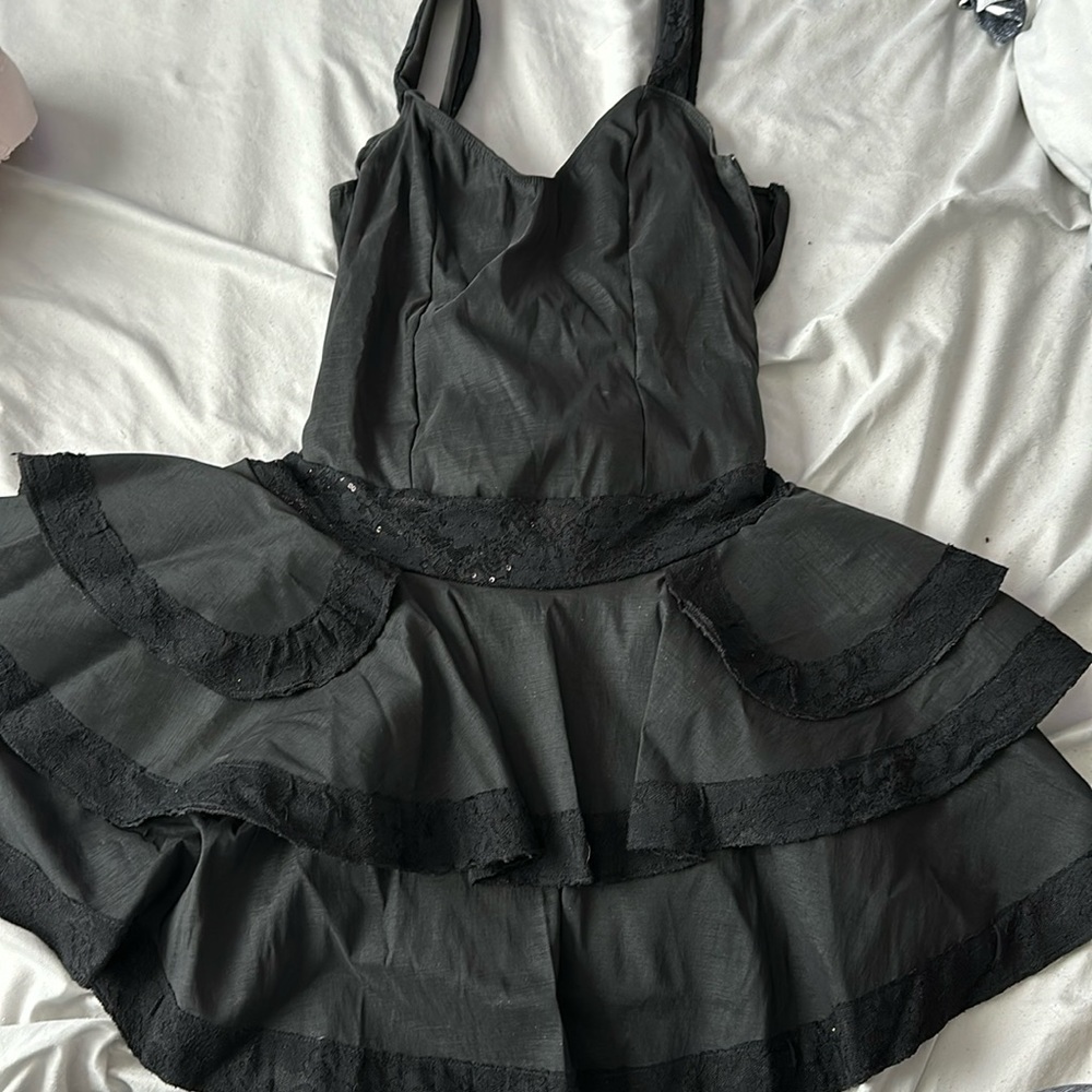 Formal black dress